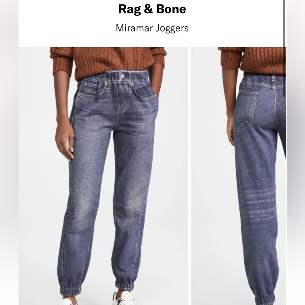 Rag & Bone - Denim Joggers - Good condition!!!